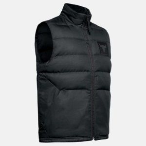 Under Armour Project Rock BlacK DOWN VEST JACKET